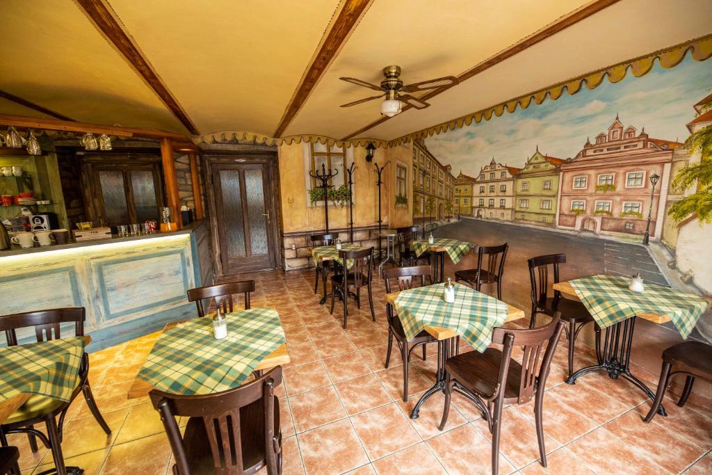 Restaurace v ubytování Pension Fontana