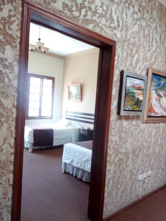 Postel nebo postele na pokoji v ubytování La Posada Del Fraile