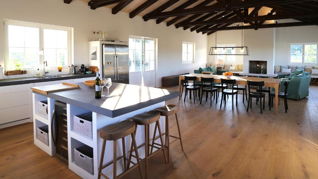 Kuchyň nebo kuchyňský kout v ubytování Casa Conte Istria