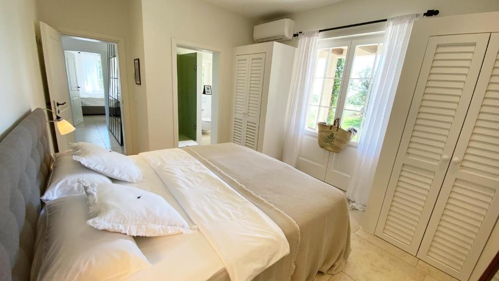 Postel nebo postele na pokoji v ubytování Casa Conte Istria
