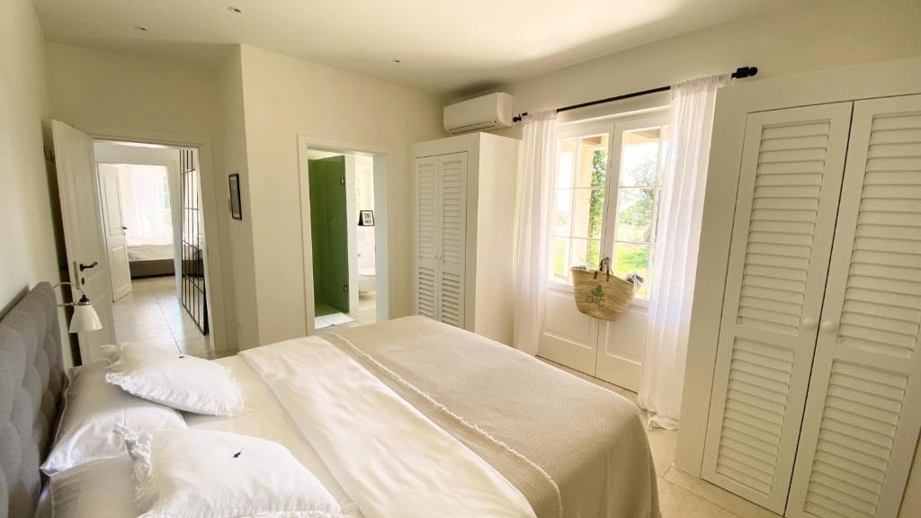 Postel nebo postele na pokoji v ubytování Casa Conte Istria