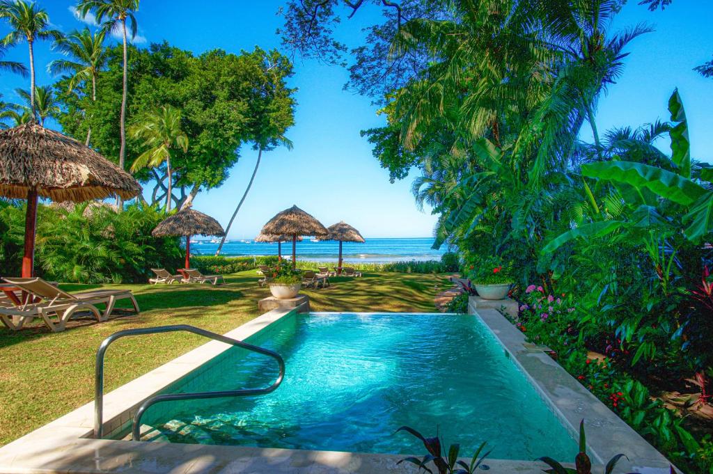 Bazén v ubytování Jardin del Eden Boutique Hotel nebo v jeho okolí