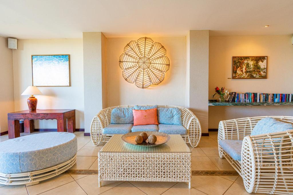 Posezení v ubytování Jardin del Eden Boutique Hotel