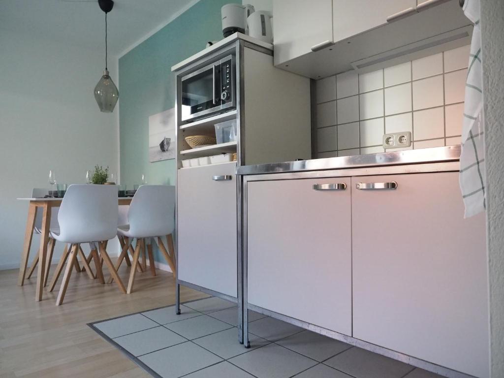 Kuchyň nebo kuchyňský kout v ubytování Timmenstrand
