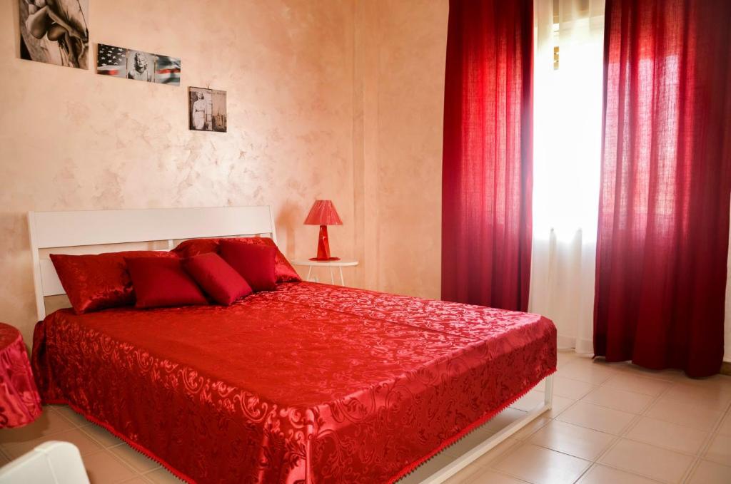 Postel nebo postele na pokoji v ubytování Apta Mihi B&B