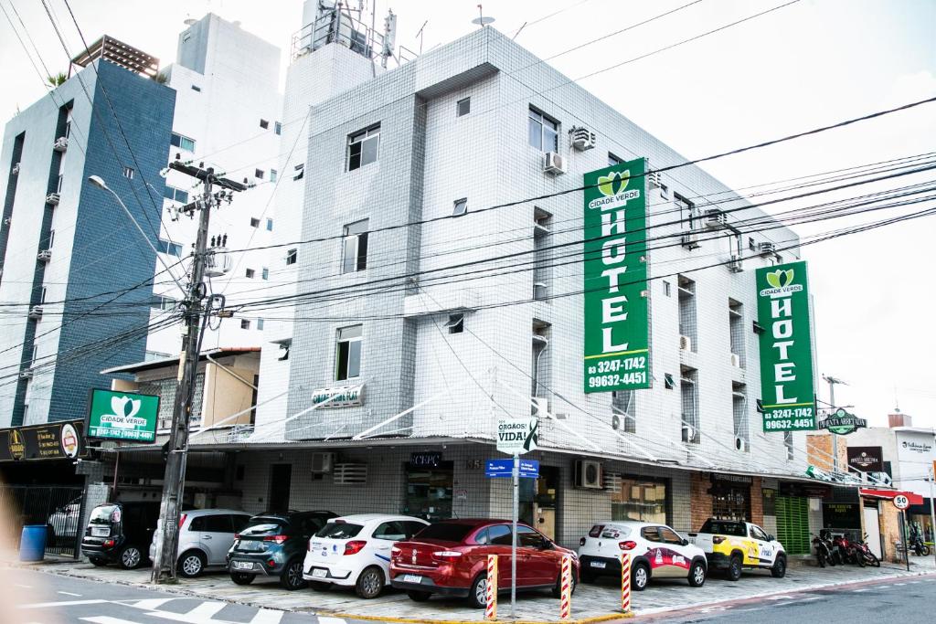 O edifício em que o hotel se localiza
