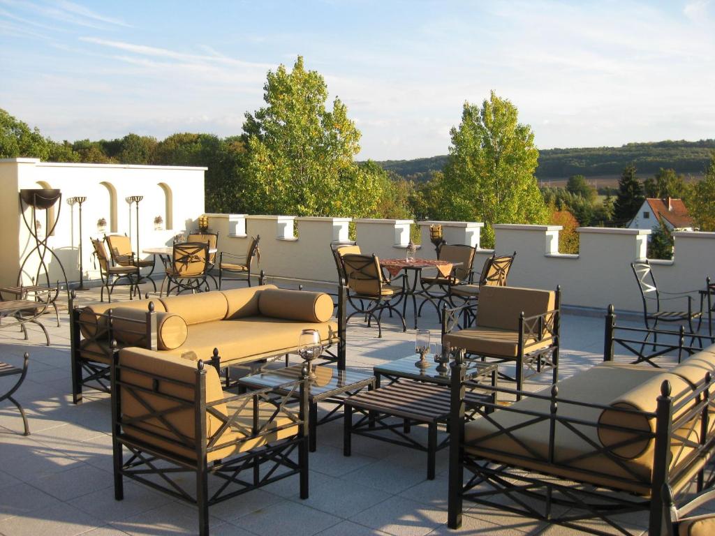 Posezení v ubytování Burg Hotel Romantik