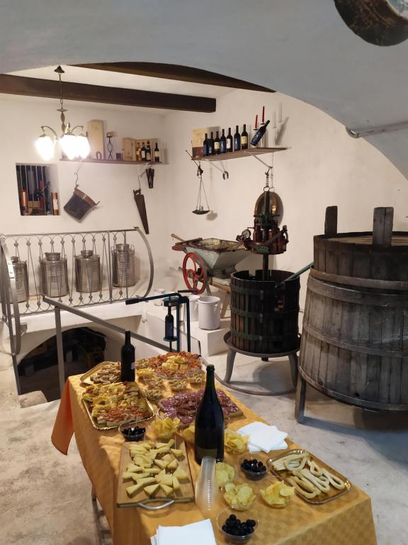 Nápoje v ubytování All inBasilicata Bed & Breakfast
