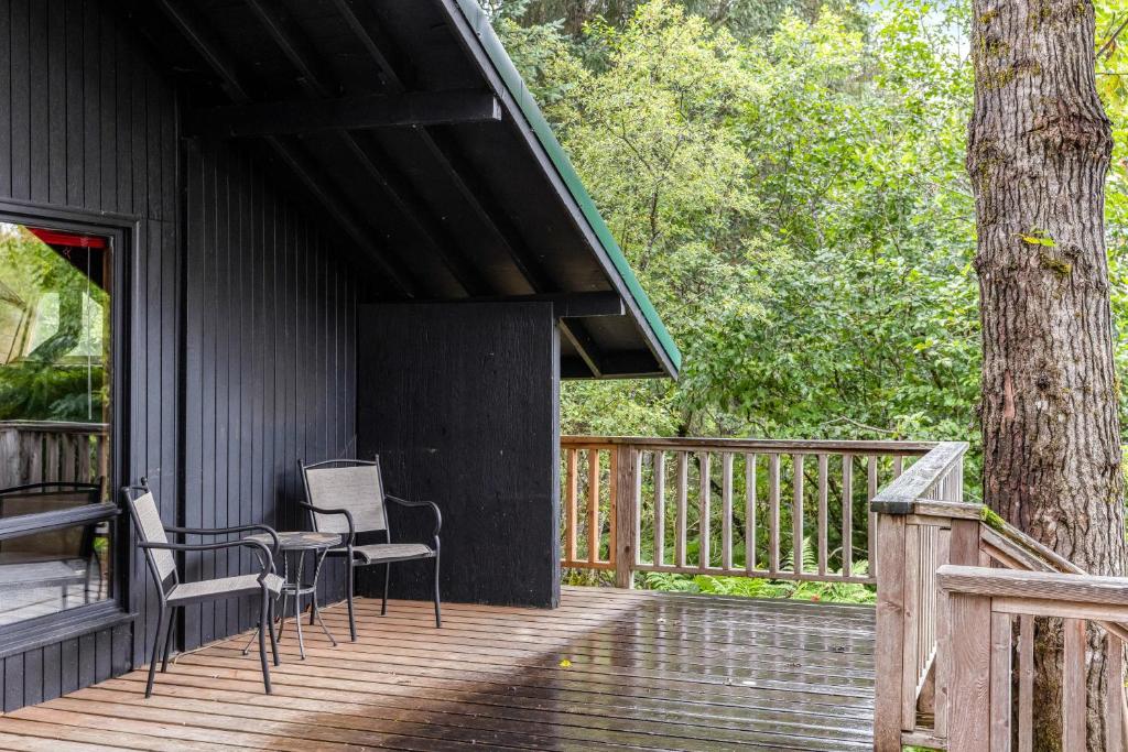 Zahrada ubytování Alpine Meadows Cabin