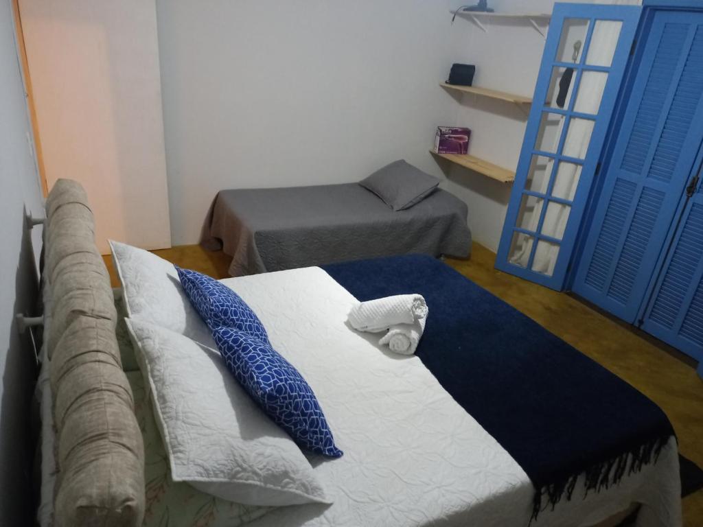 Un ou plusieurs lits dans un hébergement de l'établissement Paraíso da Mantiqueira são Francisco Xavier sp