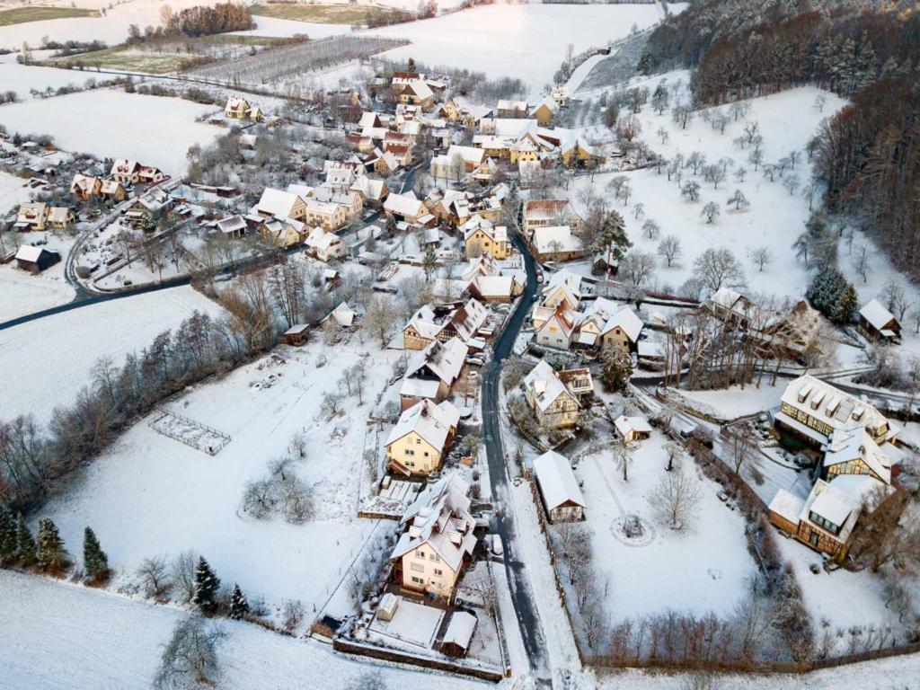 Ferienwohnung Koppelblick v zimě