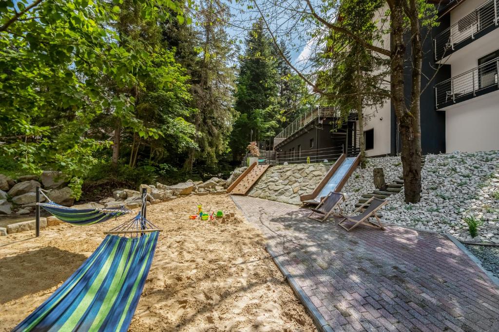Zahrada ubytování Aparthotel Narciarska 2