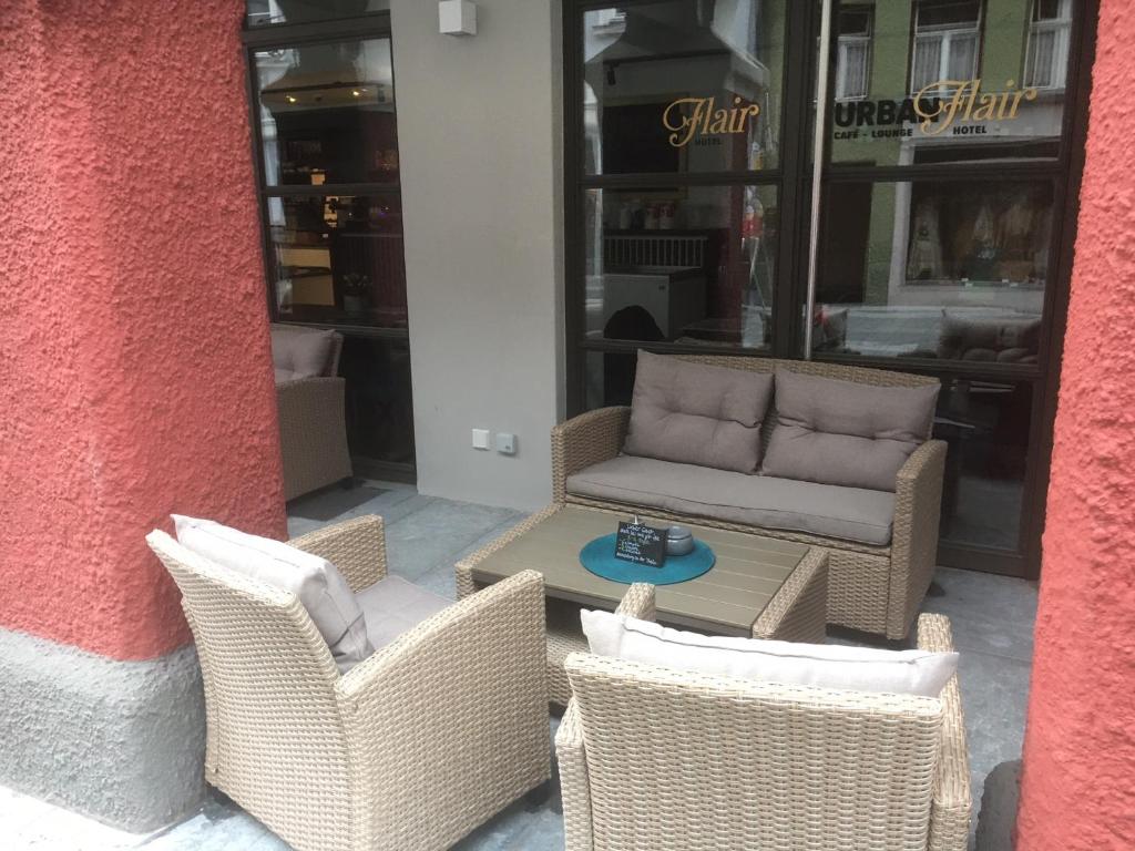 Posezení v ubytování Urban Flair Hotel