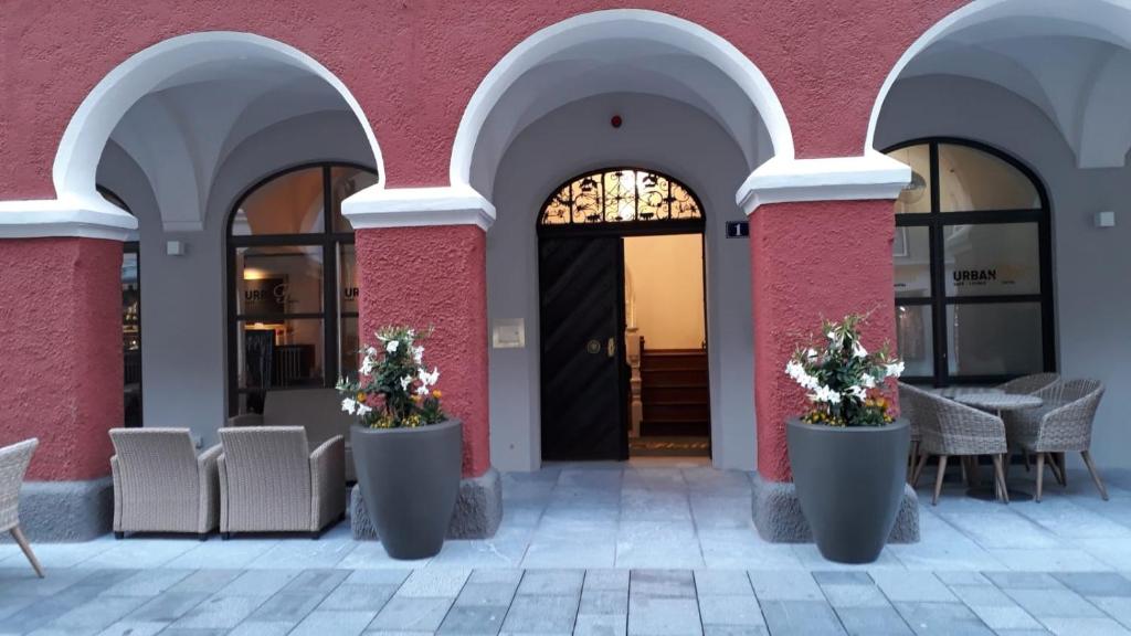 Posezení v ubytování Urban Flair Hotel