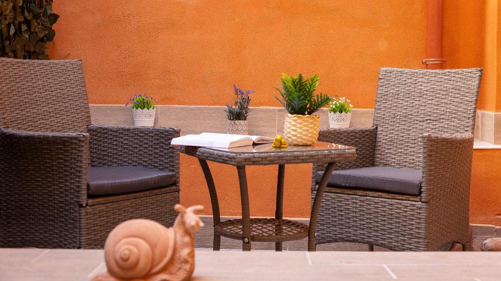 Część wypoczynkowa w obiekcie Gregoriana Luxury Rental in Rome