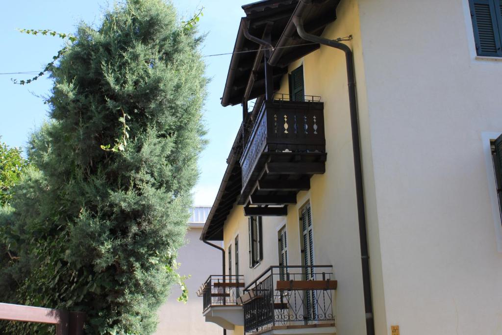 Balkon lub taras w obiekcie Albergo Hofer
