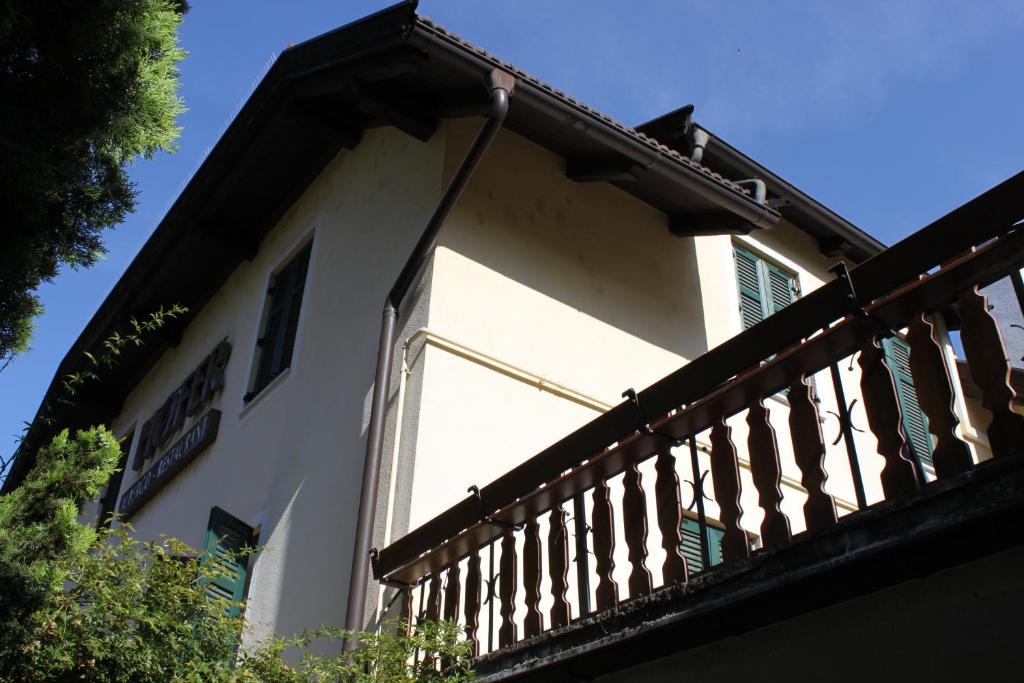 Balkon lub taras w obiekcie Albergo Hofer
