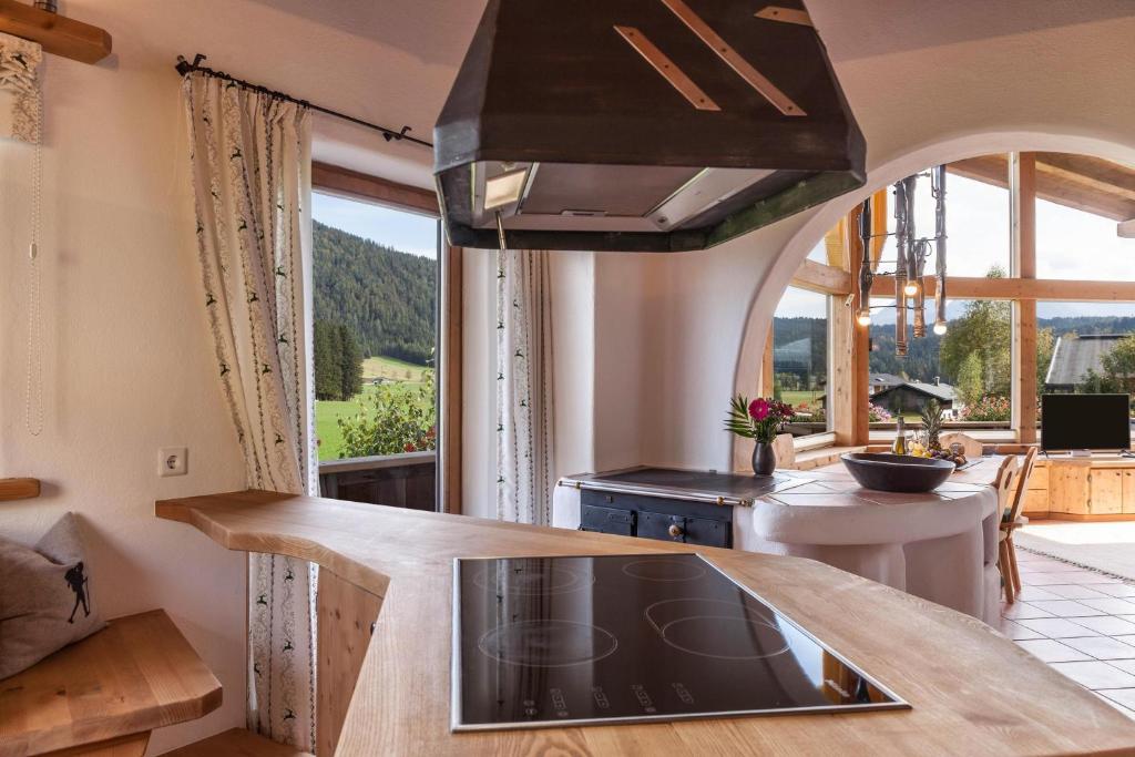 Posedenie v ubytovaní Panorama Lodge Leutasch mit Sauna