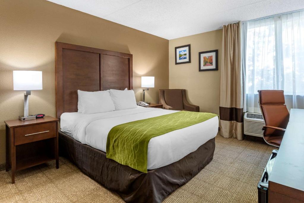 Postel nebo postele na pokoji v ubytování Comfort Inn Edison - New Brunswick