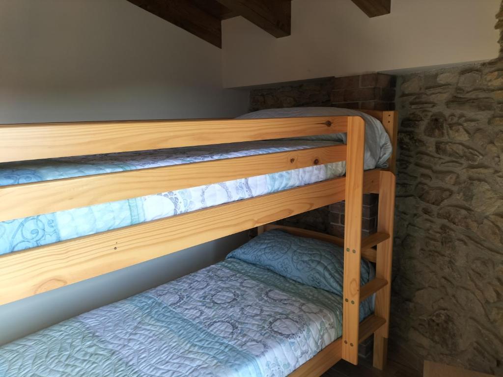 Postel nebo postele na pokoji v ubytování Cal Teler-Benedicta