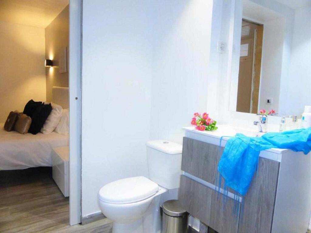 Postel nebo postele na pokoji v ubytování Apartamento Lola