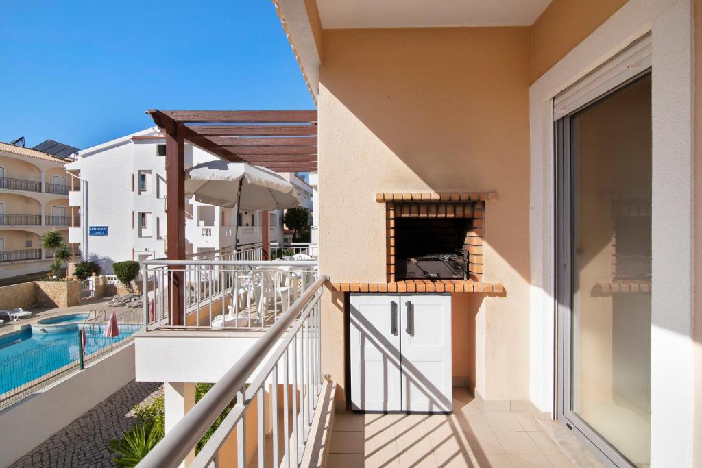 Balkón nebo terasa v ubytování Apartamento Água Brisa