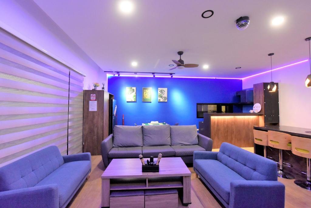 Χώρος καθιστικού στο 巢棧The Nest Inn 包棟民宿