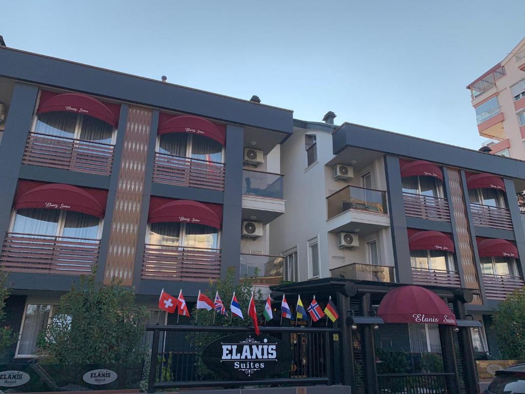Budova, kde se aparthotel nachází