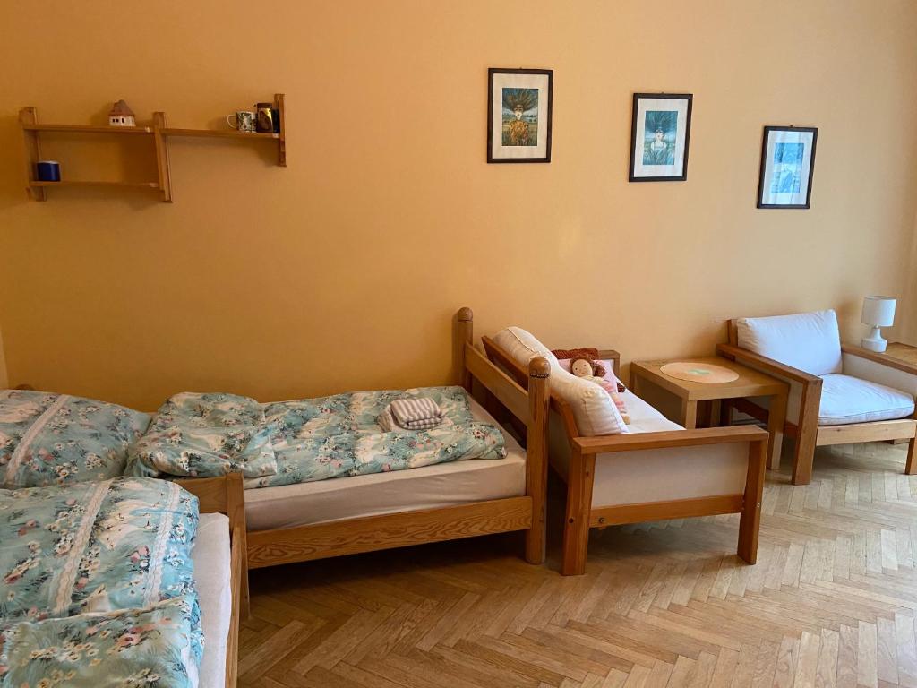 Posteľ alebo postele v izbe v ubytovaní Pokoje Gościnne Hetmanska