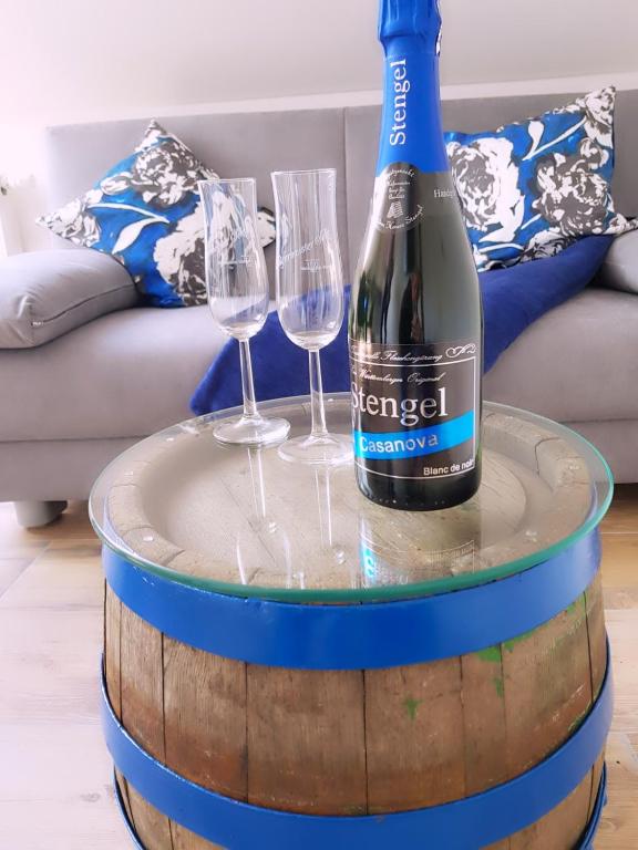 Nápoje v ubytování Stengels Sekt Appartements