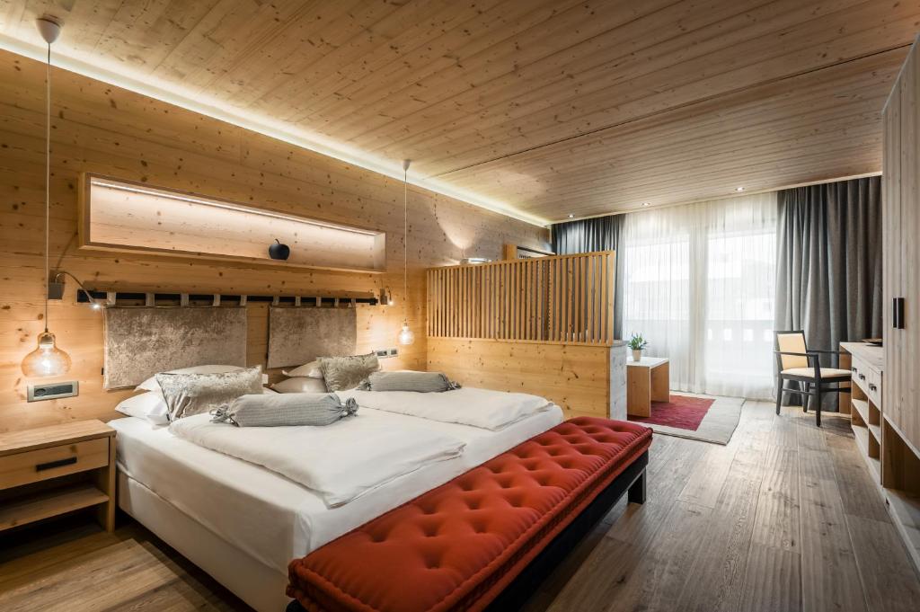 Postel nebo postele na pokoji v ubytování Hotel La Majun