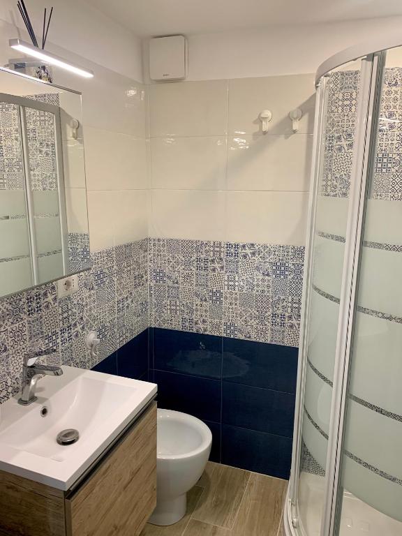 Łazienka w obiekcie La casetta ai Gradoni di Chiaia