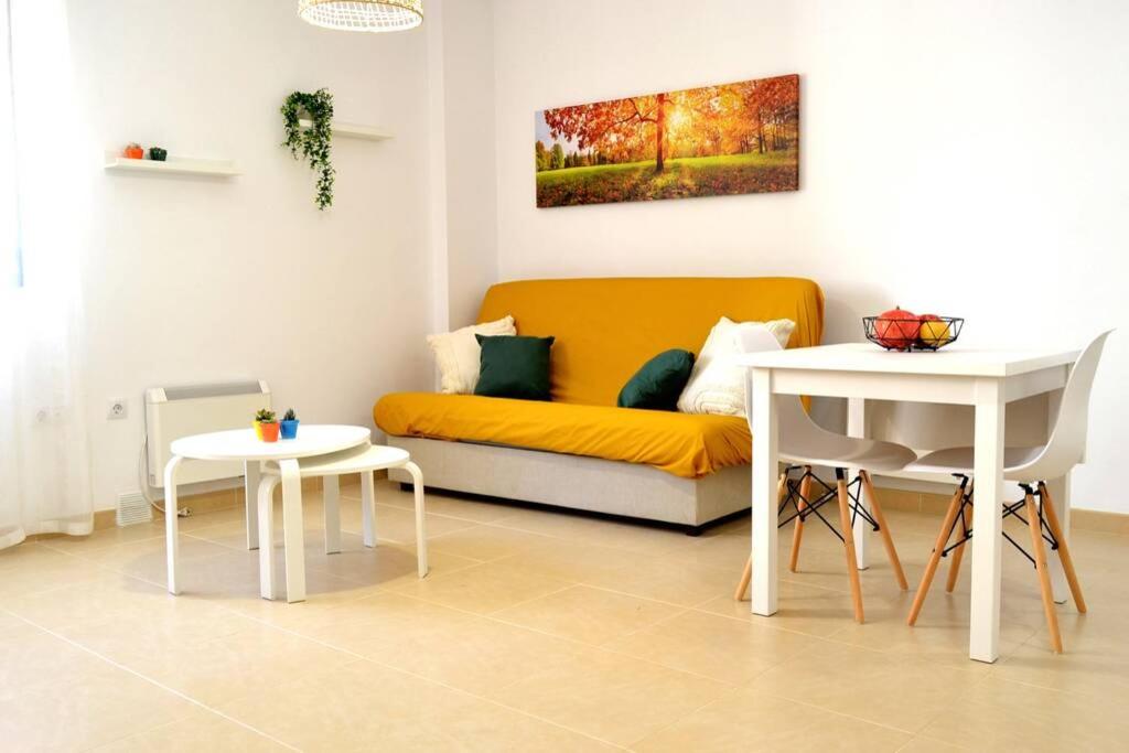 Posezení v ubytování Monachil Apartamento La Vereda recién estrenado