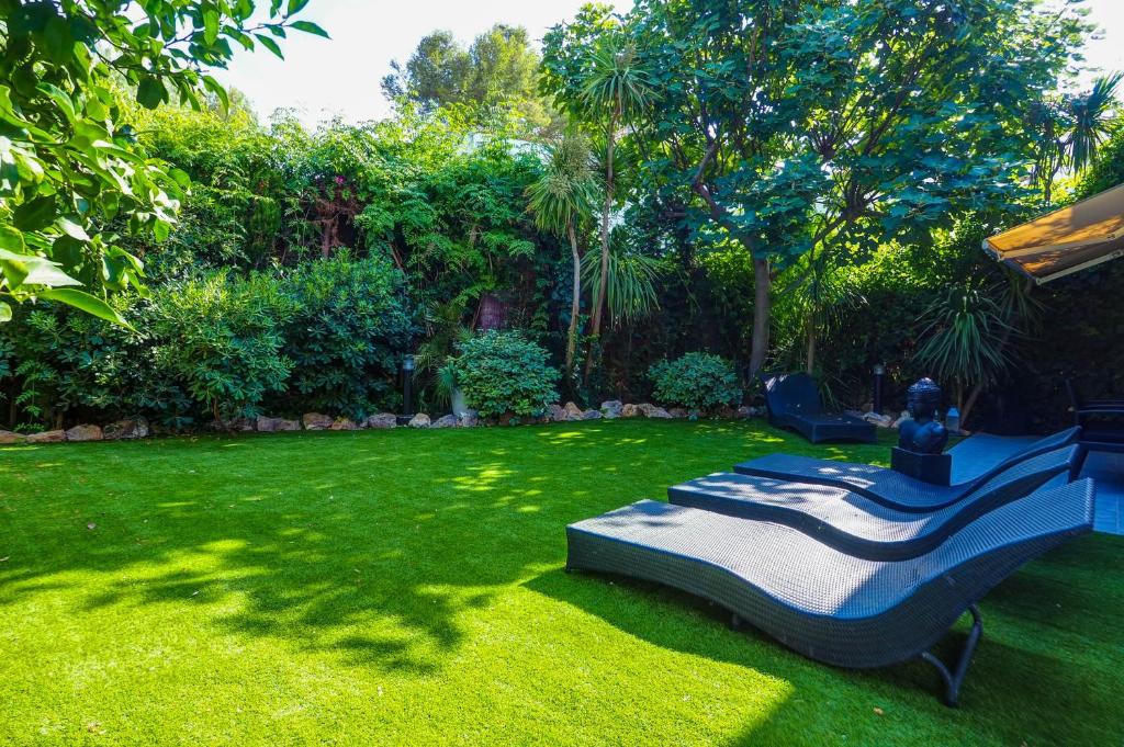 Zahrada ubytování Beach Apartment Garden Vinyet by Hello Homes Sitges