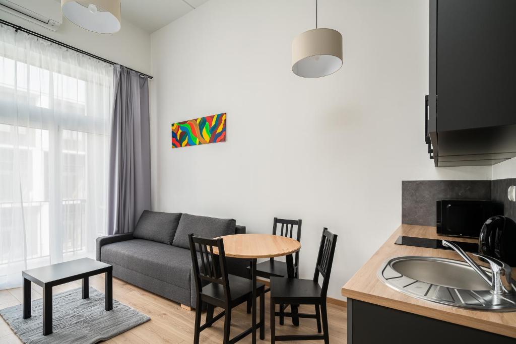 Posedenie v ubytovaní RentPlanet - Apartamenty Zarembowicza II