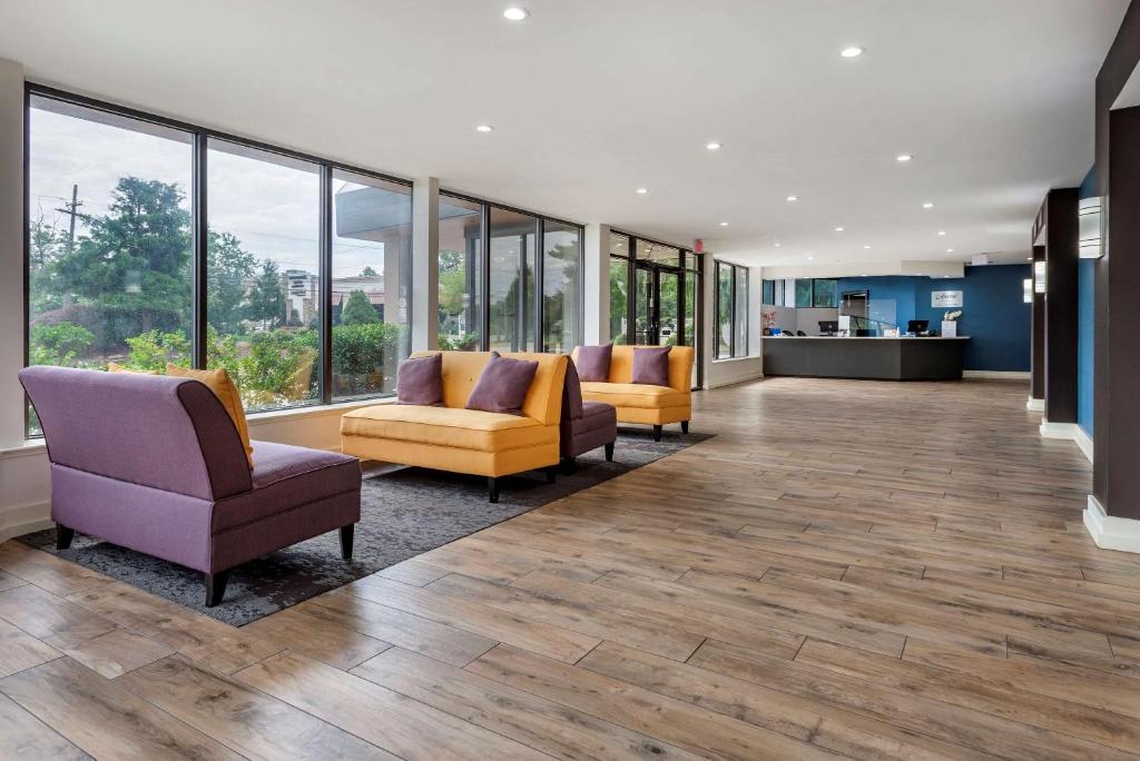 Posezení v ubytování Somerset Lofts