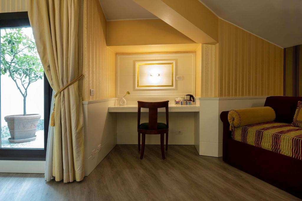 Postel nebo postele na pokoji v ubytování c-hotels Concorde