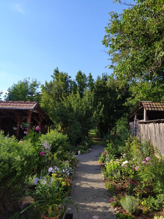 Zahrada ubytování Eperkert Vendégház