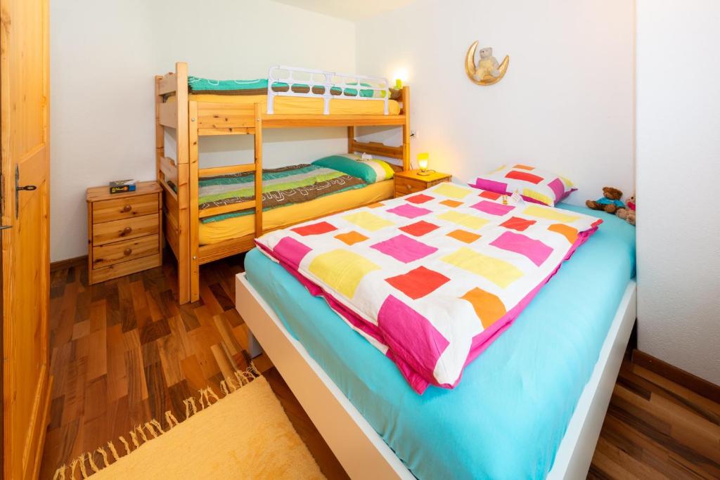 En eller flere senger på et rom på Apartment Castello