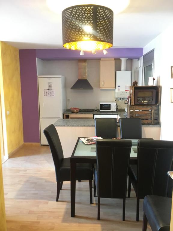 Kuchyň nebo kuchyňský kout v ubytování La terrasseta