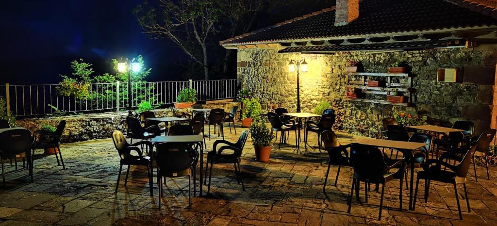 Restaurace v ubytování La Posada Del Santuario