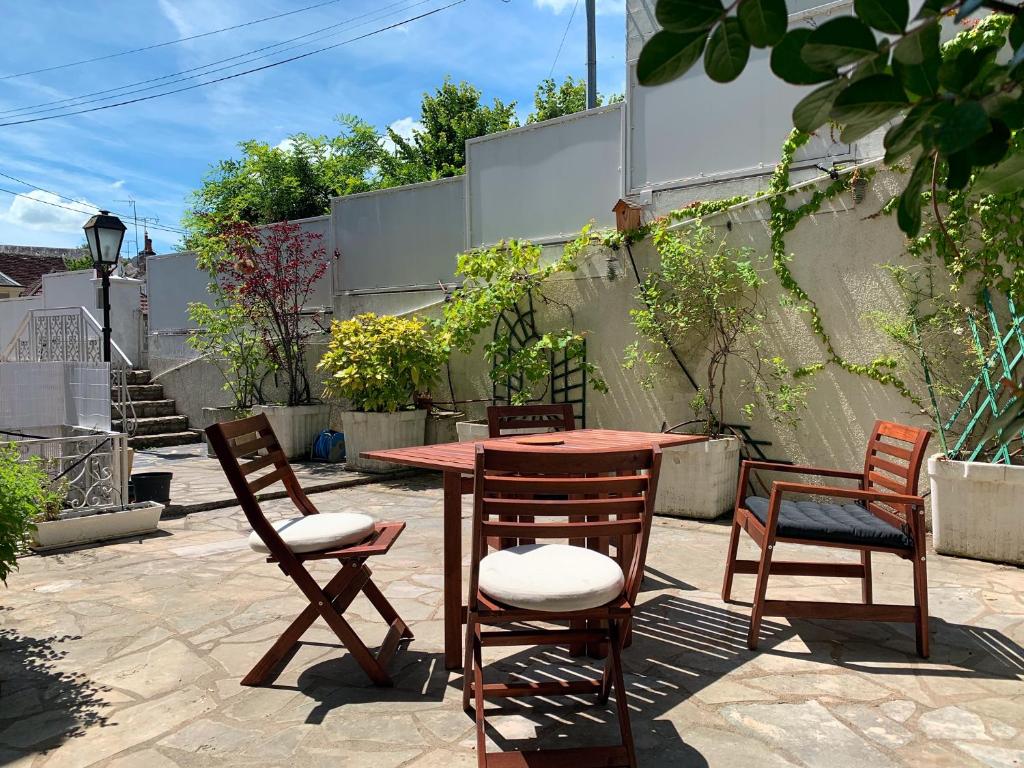 En have udenfor La Chambre Bleue