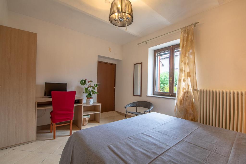 Postel nebo postele na pokoji v ubytování La Valle B&B