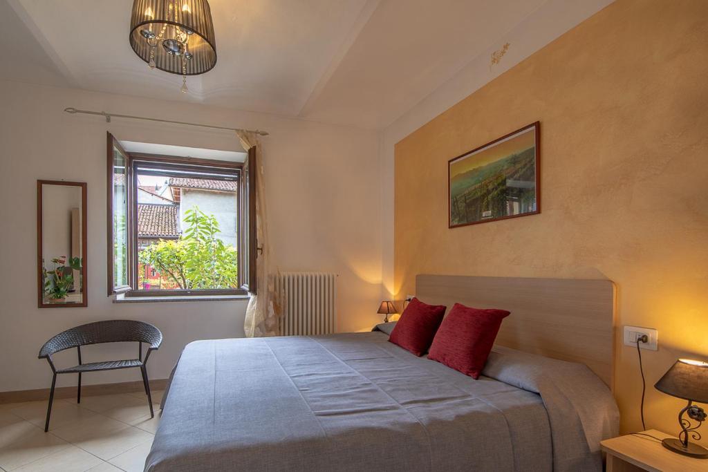 Postel nebo postele na pokoji v ubytování La Valle B&B