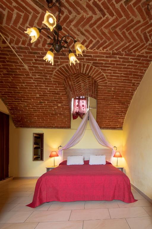Postel nebo postele na pokoji v ubytování La Valle B&B