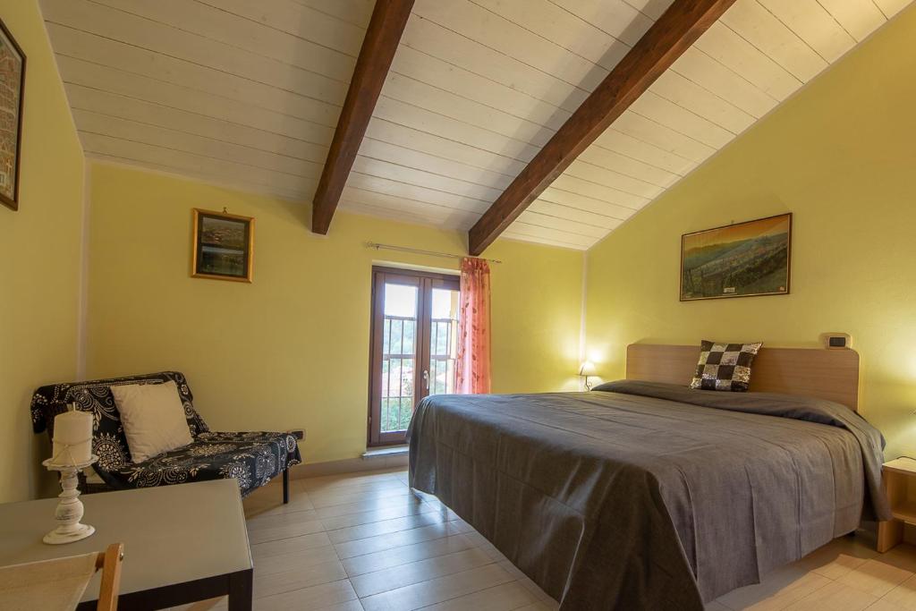 Postel nebo postele na pokoji v ubytování La Valle B&B