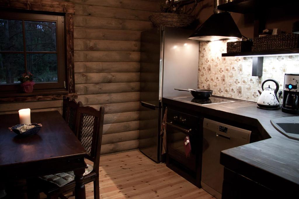 Kuchyň nebo kuchyňský kout v ubytování Spitham Holiday Homes