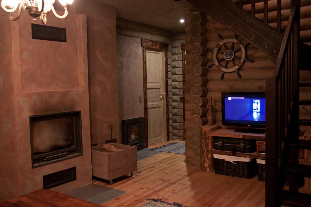TV a/nebo společenská místnost v ubytování Spitham Holiday Homes
