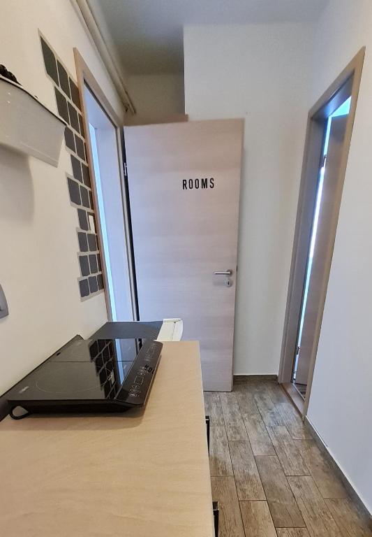 Kuchyň nebo kuchyňský kout v ubytování FRIZ&FANY Postojna City Center