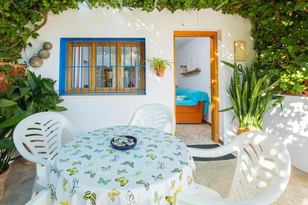 Patio nebo venkovní prostory v ubytování Casa de María